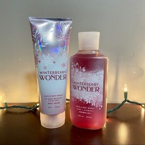 B&BW Winterberry Wonder Body Cream & Shower Gel